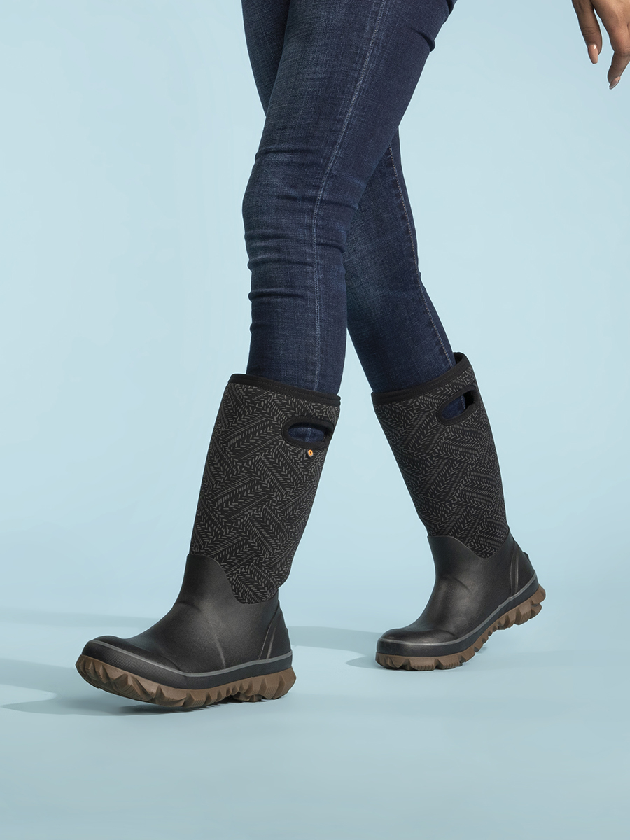 Whiteout Fleck Women s Insulated Boots BOGS