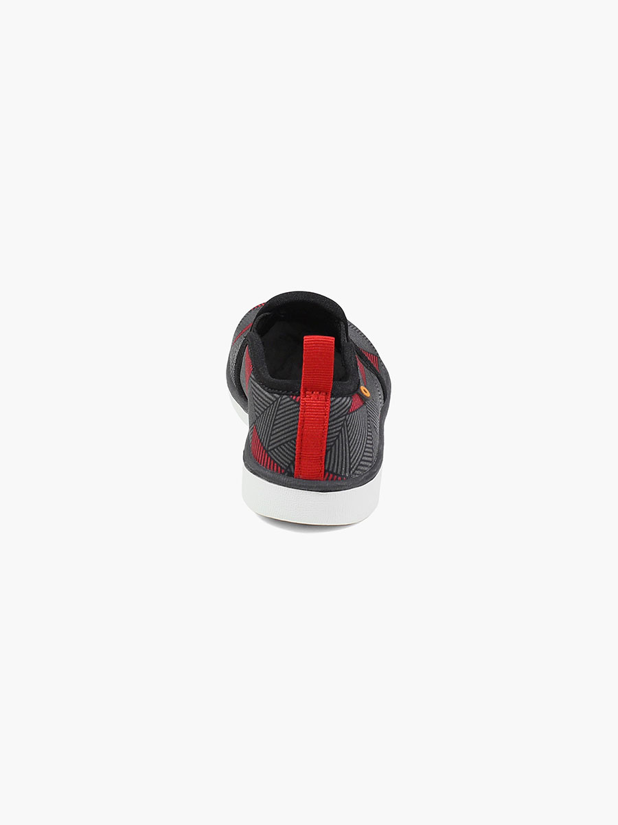 Kicker Slip On Little Geo ninth rotate image.