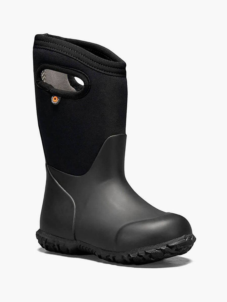 Bogs York Solid Insulated Rain Boots Kids 1 Black