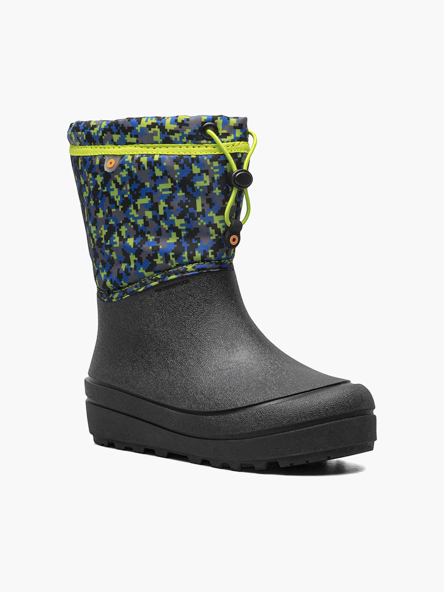 Snow Shell Digital Maze Kids Winter Boots BOGS