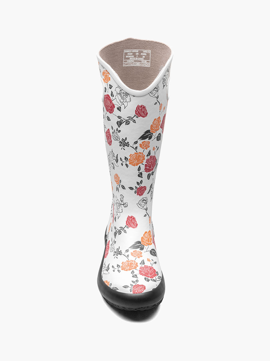 Rainboot Vintage Rose eighth rotate image.