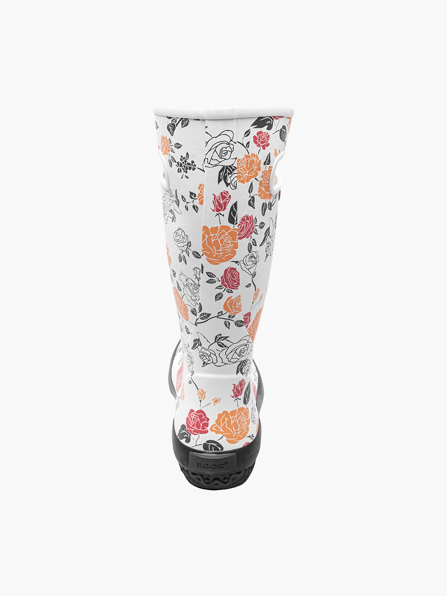 Rainboot Vintage Rose ninth rotate image.