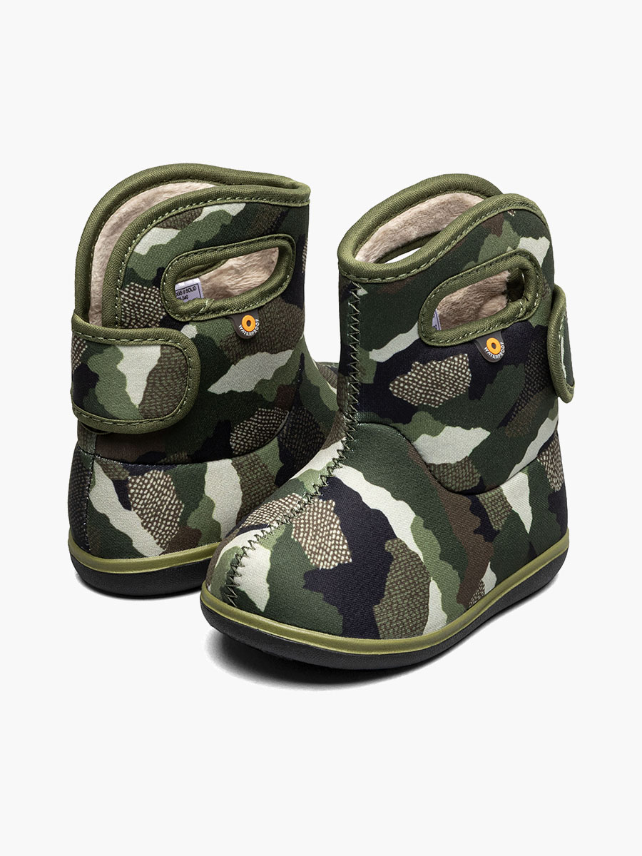 Baby Bogs II Camo Landscapes Waterproof Baby Boots BOGS