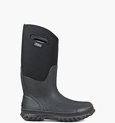 Classic High Handles Wide Shaft Women's Winter Boot in Black for $112.50
