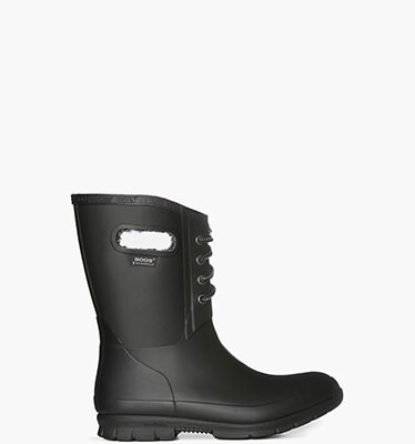 Amanda Plush Women's Insulated Rain Boots in Black for $104.90