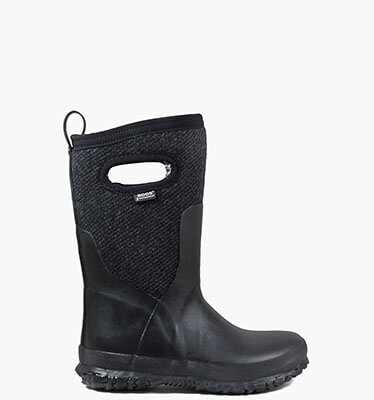 Crandall Wool Kids' Insulated Rain Boots in Black for $69.99