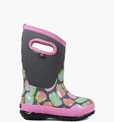 Classic Owl Kids' Insulated Boots in Purple Multi for $65.90