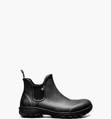 Sauvie Slip On Boot Men's Waterproof Boots in Black for $130.00