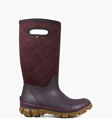 Whiteout Fleck Women's Insulated Boots in Grape for $143.90