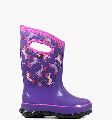 Classic Unicorns Kids' Winter Boots in Purple Multi for $74.90