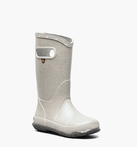 Rainboot Glitter Kids' Rain Boots in Silver for $44.90