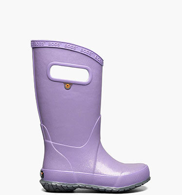 Rain Boot Glitter Kids Rain Boots in Lilac for $39.90