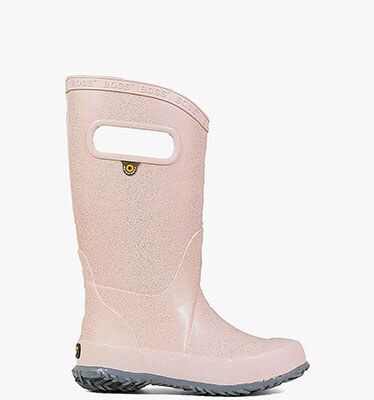 Rainboot Glitter Kids' Rain Boots in Rose Gold for $60.00