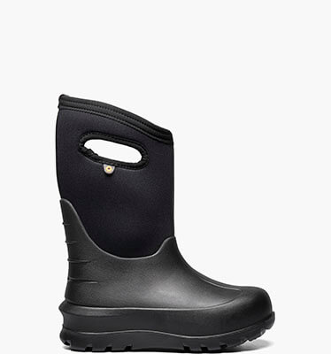 Neo-Classic Solid Youth Size 7 Kids' Winter Boots in Black for $115.00
