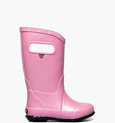 Rainboot Metallic Plush Kids' Insulated Rain Boots in Pink for $44.90