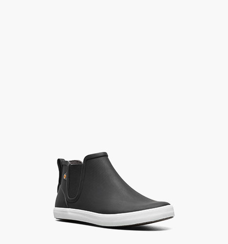 Kicker Rain Chelsea Women's Slip On Rain Boots in Black Multi for $59.90