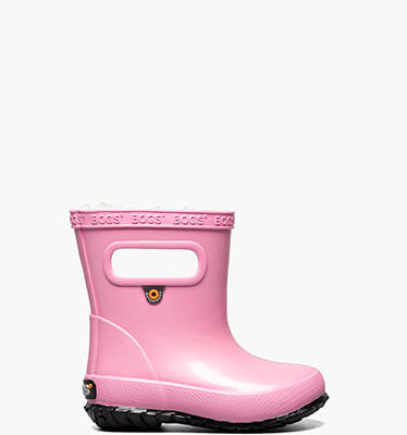 Skipper Metallic Plush Kids' Insulated Rain Boots in Pink for $40.90