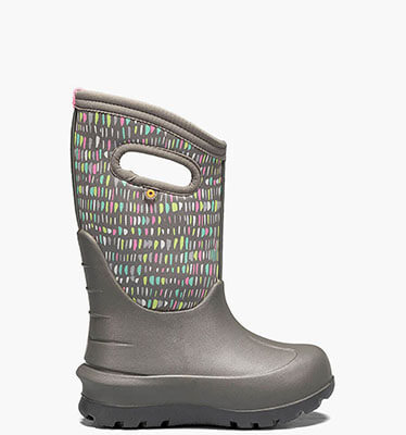 Neo-Classic Twinkle Kids' Winter Boots in Dark Gray Multi for $82.49