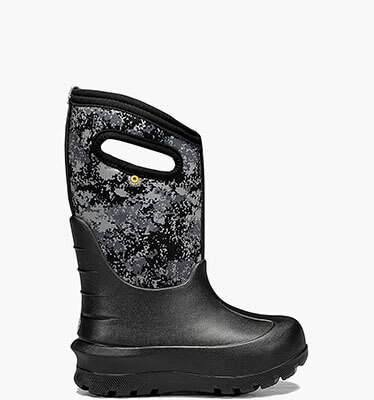 Neo-Classic Micro Camo Kids' 3 Season Boots in Black Multi for $82.50