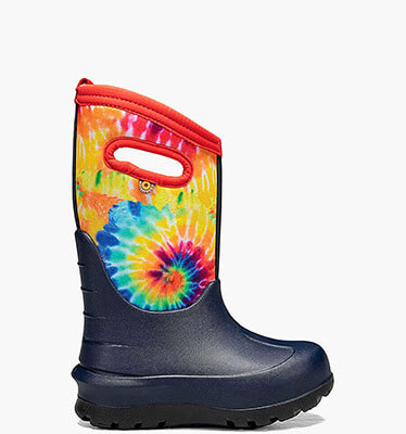Neo-Classic Tie Dye Kids' Winter Boots in navy multi for $87.90