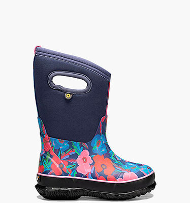Classic Pansies Kids' Winter Boots in Dark Blue Multi for $74.90