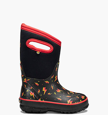 Classic Lightning Kid's Winter Boots in Black Multi for $74.90