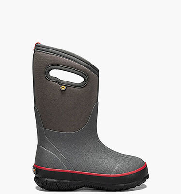 Classic Texture Kids' Winter Boots in Dark Gray for $79.90