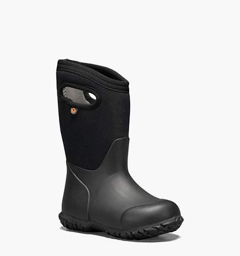 York Solid Kids' Insulated Rain Boots in Black for $85.00