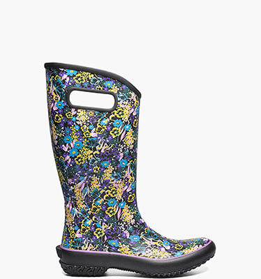 Rainboots Night Garden Women's Rain boots in Black Multi for $60.00