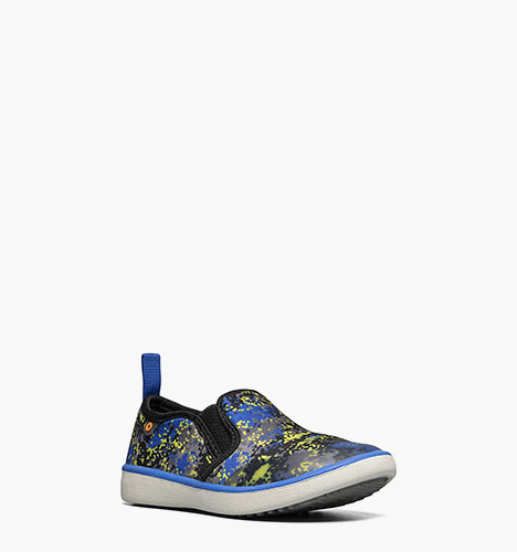 Kicker Slip MicroCamo Kids Slip Ons in Blue Multi for $29.90