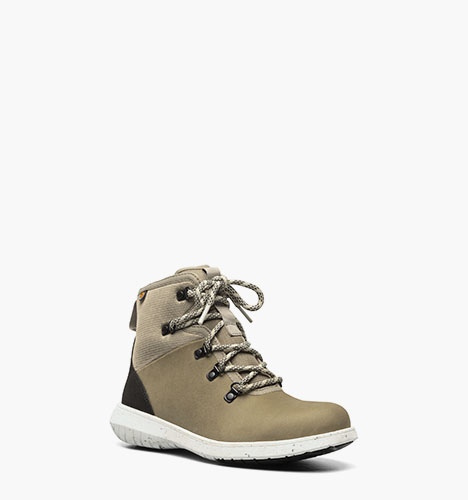 Juniper Hiker Women's Waterproof Lace Up Boots in Taupe for $69.90