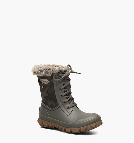 Arcata Tonal Camo Women's Winter Boots in Dark Green for $142.99