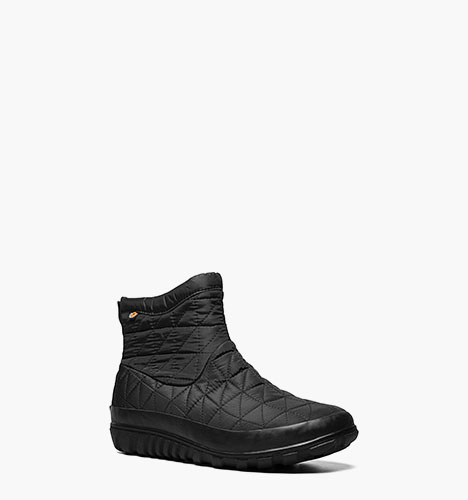Snowday II Short Women's Waterproof Slip On Boots in Black for $80.00