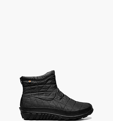 Snowday II Short Women's Waterproof Slip On Boots in Black for $97.99