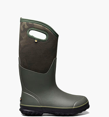 Classic Tall Tonal Camo Women's Farm Boots in Dark Green for $119.90