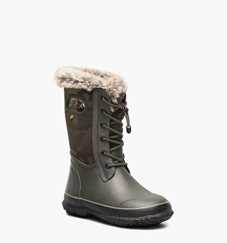 Arcata Tonal Camo Kids' Winter Boots in Dark Green for $101.25