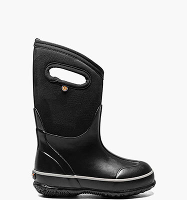 Classic Tonal Camo Kids' Insulated Rain Boots in Black for $100.00