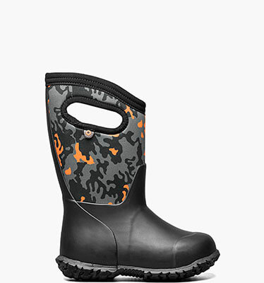 York Neo Camo Kids' Rain Boots in Black Multi for $80.00