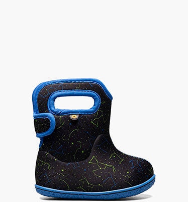 Baby Bogs Constellation Toddler Rain Boots in Black Multi for $49.90