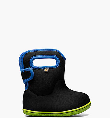 Baby Bogs Solid Baby Rain Boots in Black Multi for $49.90