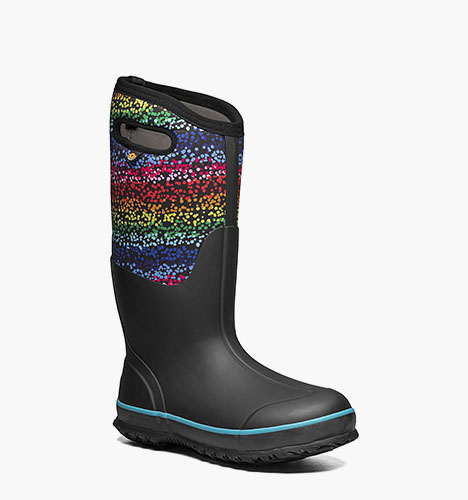 Classic High with Handles Women's Winter Boots in Black Multi for $92.99
