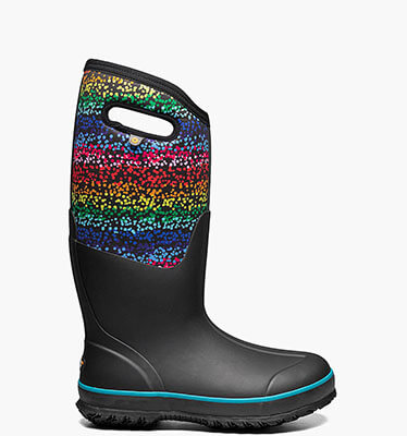 Classic High with Handles Women's Winter Boots in Black Multi for $116.25