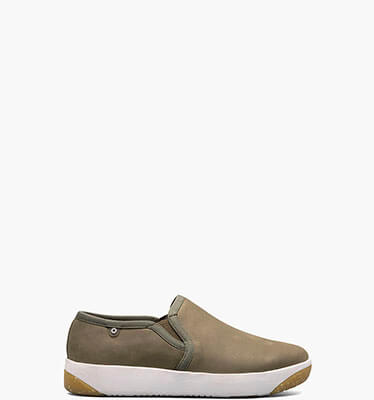 Kicker Slip On Leather Women's Casual Shoes in Loden for $69.99