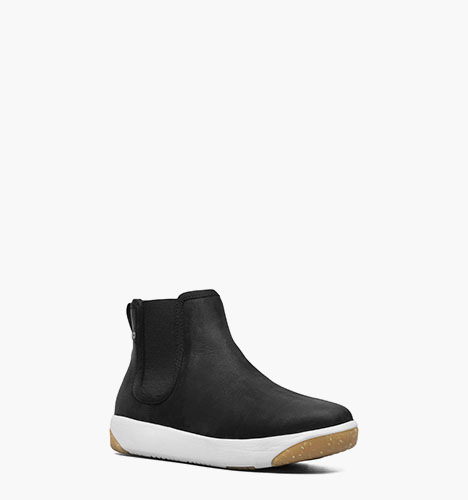 Kicker Chelsea Leather Women's Casual Boots in Black for $84.90