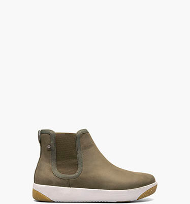 Kicker Chelsea Leather Women's Casual Boots in Loden for $63.90