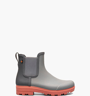 Holly Chelsea Women's Rain Boots in Gray for $76.99