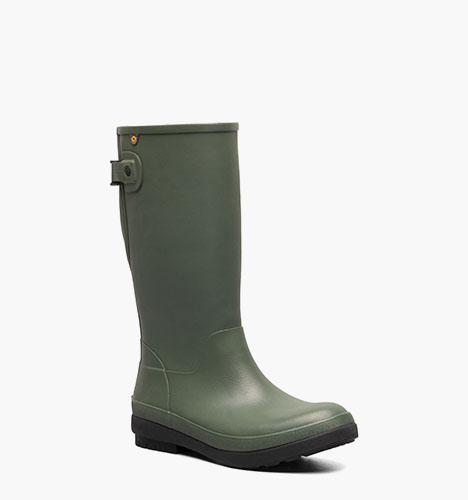 Amanda II Tall (Adjustable Calf) Women's Rain Boots in Green Ash for $65.99