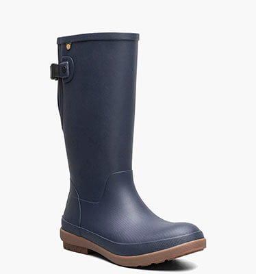 Amanda II Tall (Adjustable Calf) Women's Rain Boots in Navy for $115.00