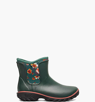 Sauvie Slip On Boot Painterly Women's Garden Boots in Emerald Multi for $125.00