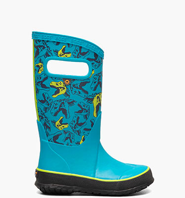 Rainboot Cool Dinos Kids' Rain Boots in Electric Blue for $55.00